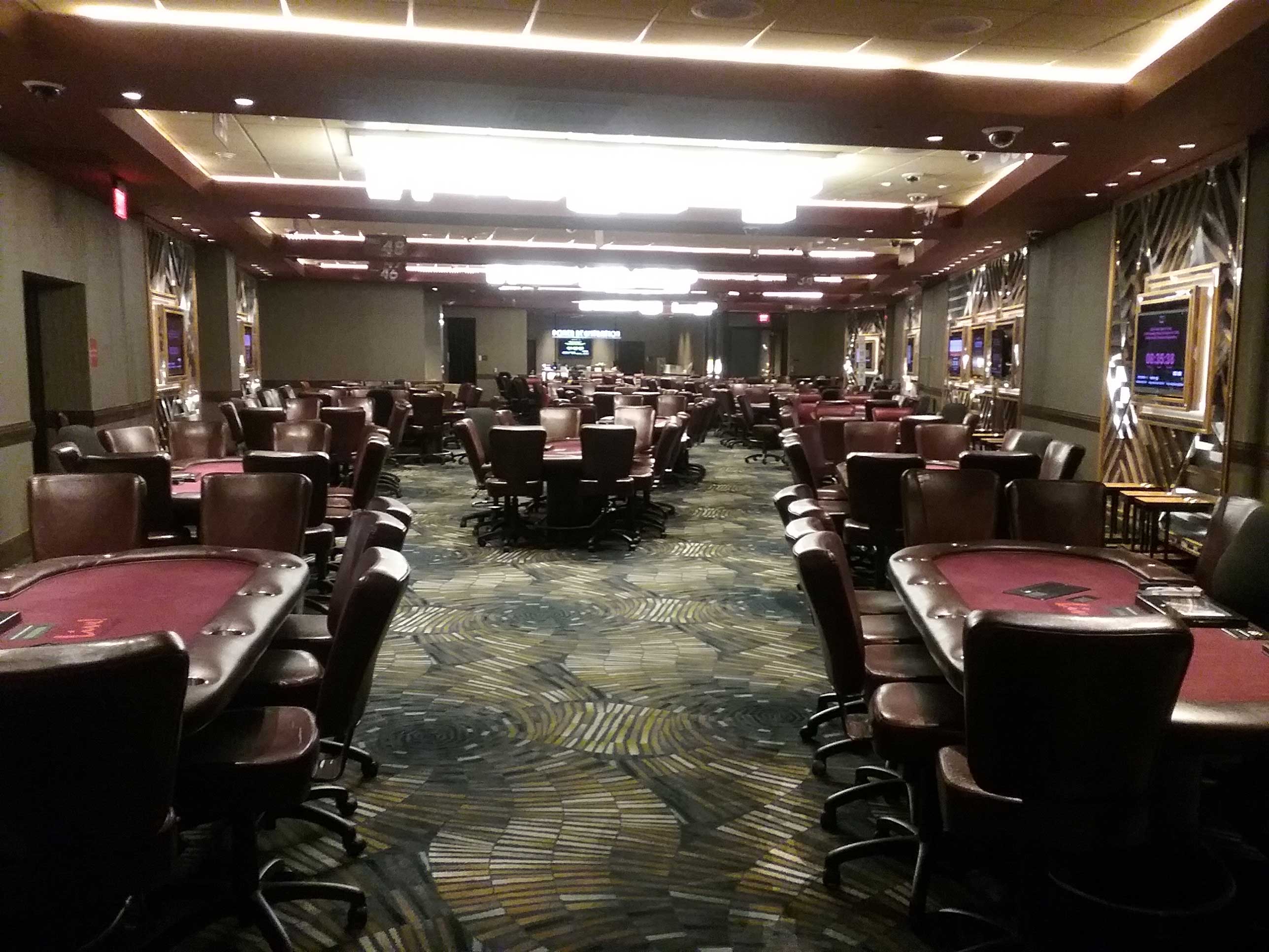 canterbury park poker room number of tables